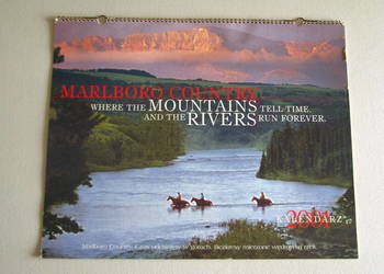 Kalendarz Marlboro Country 2001 r.