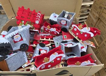 Ozdoby świąteczne - Boże Narodzenie (lampiony, figurki, łańcuchy, bombki, o