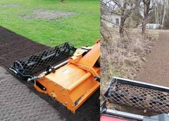 Ziemia Ogrodnicza Glebogryzarka Separacyjna Niwelacja