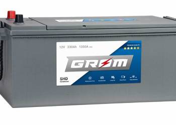 Akumulator 230Ah 1350A GROM SHD Premium
