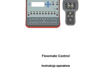 Instrukcja sterownik komputer Flowmate Control Vicon Kverneland Rau