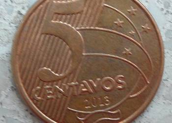 BRAZYLIA-5 CENTAVOS-2013 r