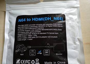 Konwerter N64 do HDMI