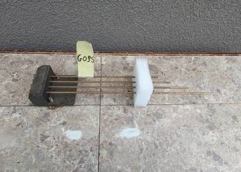 G095 Gong starego zegara kominkowego bufetowego 4 cztery struny G095 Gong starego zegara kominkowego bufetowego 4 cztery struny