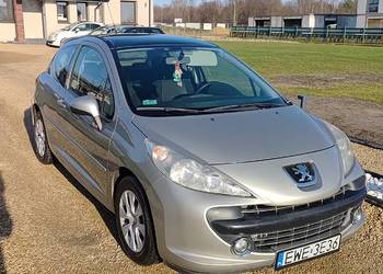 Peugeot 207 AUTOMAT, klimatyzacja, panorama dach