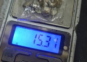 Duże grochy, niemagnetyczne, srebro