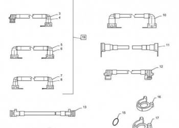 New Holland T6090 T6070 Wąź 84480345