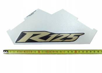 NAKLEJKA "R125" NA PRAWY BOCZEK YAMAHA YZF-R125 2010-2011 ORYG 5D7F842J0000 NAKLEJKA "R125" NA PRAWY BOCZEK YAMAHA YZF-R125 2010-2011 ORYG 5D7F842J0000