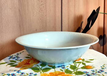 Miska biała "Porcelana Karolina" PRL