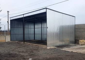 Blaszana hala 8×4m – ocynk