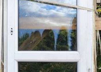 Drzwi balkonowe 68x234, Lewe, Prawe, PCV, balkon, używane, okno