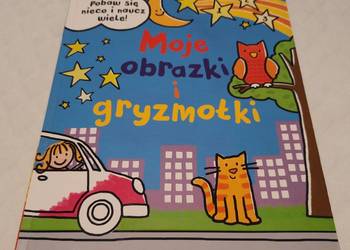 Moje obrazki i gryzmołki, Olesiejuk, 2018 (Książeczki dla dzieci)