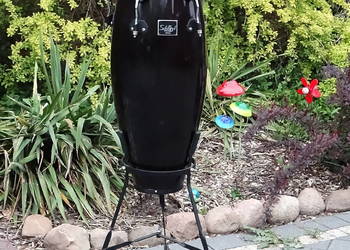 Conga Schalloch Percussion 11 3/4" + Statyw | Wys. 110cm | Stan BDB