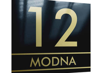 METALOWA tabliczka adresowa numer domu dom 20x17 M3