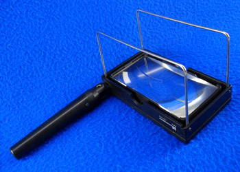 LUPA  prostokątna składana 2,5x