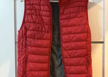 Czerwona kamizelka ocieplana • Rozmiar XL / 44