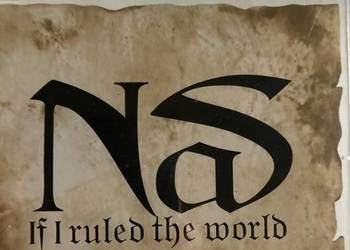 Płyta CD Single Nas IF I Ruled The World Lata 90 Klasyka