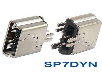 Gniazdo USB - B mini Firmowe USA 1szt