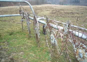 zgrabiarkoprzewracarka przetrząsaczo zgrabiarka siedmiogwia