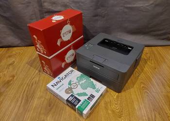 po serwisie drukarka laserowa mono Brother HL-L2400