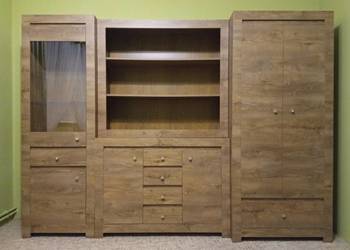 Zestaw mebli w nowoczesnym stylu - dąb lefkas