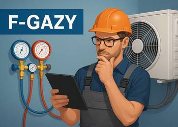 Raport za fgazy do BDS za serwis klimatyzacji, zużycia czynnika.