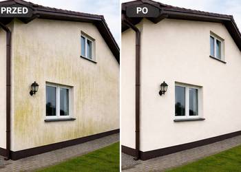 Mycie kostki brukowej, elewacji i dachów | Wolne terminy