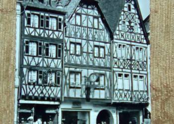 TRIER / TREWIR - ZABYTKOWE KAMIENICE W RYNKU