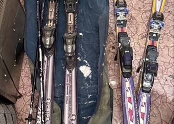 Narty 2 pary  w super stanie