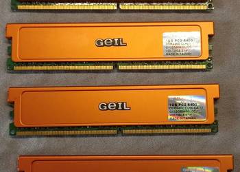 Pamięć RAM 4x 1GB GeIL DDR2 PC2-6400 (800 MHz) CL4
