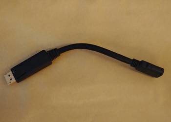 Adapter przejściówka DisplayPort (męski) - HDMI (żeński)