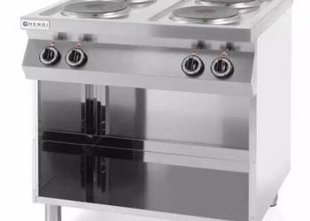 Kuchnia Elektryczna 4-płytowa Na Podstawie Otwartej