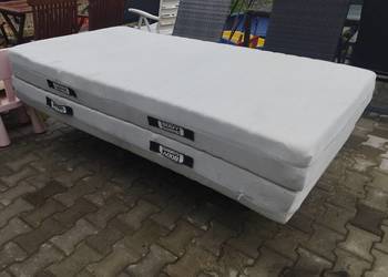 Materac piankowy 100x200 na łóżko 200x200