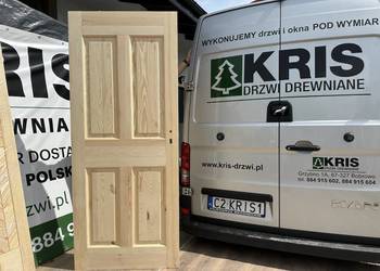 Drzwi drewniane wewnętrzne AMERYKAŃSKIE CAŁA POLSKA I UE