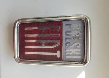 Polski fiat FSO logo znaczk trumienka