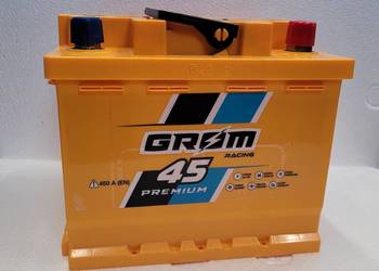 Akumulator 45ah 450A EN Grom Racing PRAWY PLUS