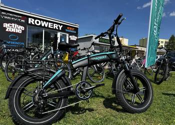 FatBike rower elektryczny w teren ,składany Jobobike Eddy - ACTIVE ZONE