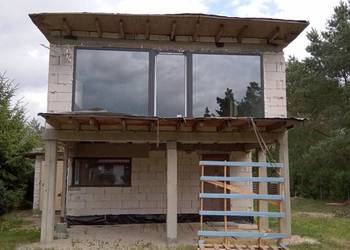 Sprzedam okazyjnie dzialke ROD dom caloroczny st.surowy zamkniety 100 m2