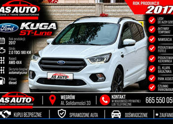 Ford Kuga 2.0TDCi 180KM AWD/Ledy/Navi/Pod.Fotele/El.klapa/Alu/ACC/PDC/Serw…