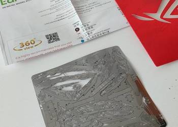 Laserowo wycięty arkusz Metal Earth Asus 3D