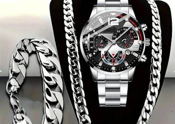 Zegarek z mechanizmem kwarcowym.