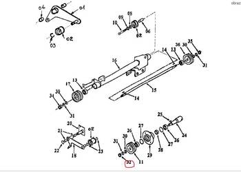 Nakrętka wałka Nakrętka wałka