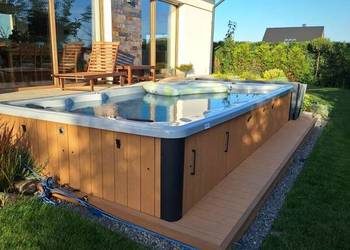 Basen ogrodowy KONGO SWIMSPA, 476 x 225 x 120cm | TALVI - raty 0%