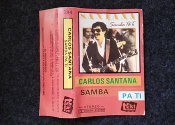 MC cassette cover CARLOS SANTANA Samba Pa Ti