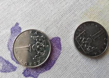 moneta 1 koruna czeska 1993 1994