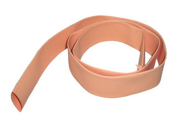 rurka termokurczliwa 25,4mm 1m pomarańczowa cienka