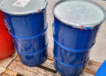 beczka 60l metalowa z deklem i opaską