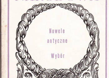 (02856) NOWELE ANTYCZNE - WYBÓR