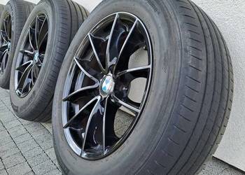 Koła BMW X3 X4 F25 F26 5x120 17cali 7,5J ET 32 CZARNE 225/60 R17 LATO