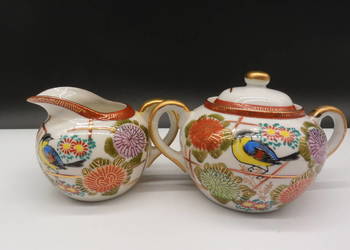 Cukiernica mlecznik porcelana Kutani Japonia